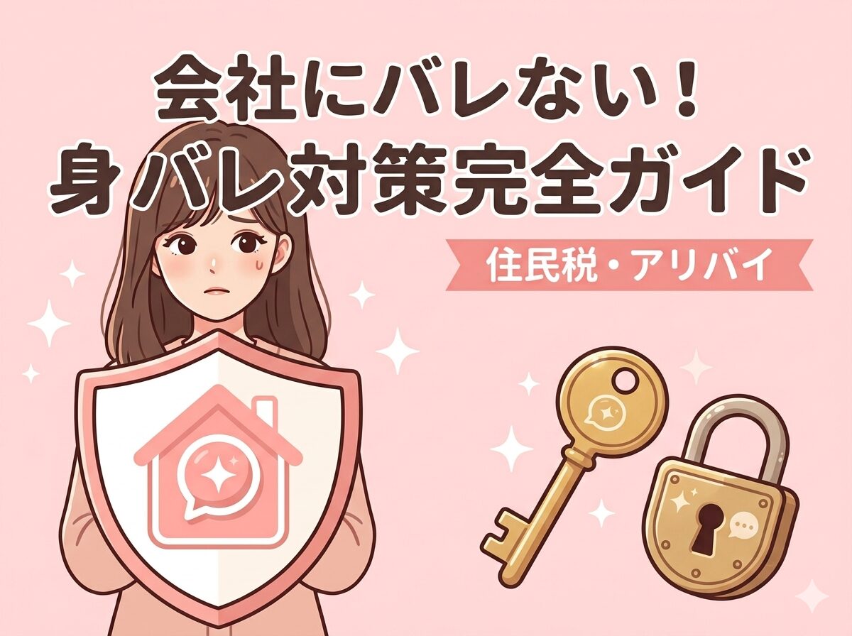 会社　バレない